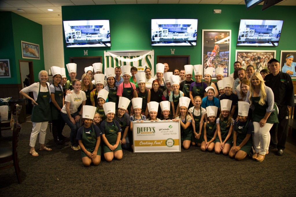 August 2017 Girl Scouts Cooking Fun Class #2