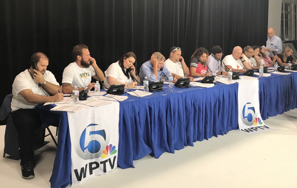 August 2017 Red Cross Telethon with WPTV Channel 5